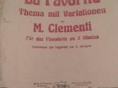 M.klementi natos fortepijonui