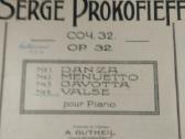 S.prokofjevo natos fortepijonui