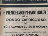 F.mendelssohn- Bartholdy natos fortepijonui