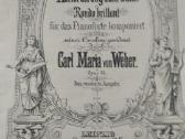 C.m.weber natos fortepijonui - nuotraukos Nr. 2