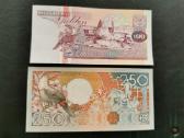 Surinamas 100 1999m, 250 1988m guldenų unc - nuotraukos Nr. 2