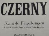 K.černi Etiudai fortepijonui