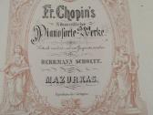F.šopeno Mazurkos fortepijonui