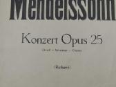 F.mendelsono Koncertas fortepijonui