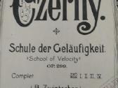 K.černi Etiudai fortepijonui
