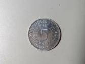 Vokietija 5 markės.1969 d.