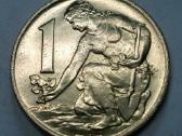 Čekoslovakija 1 krona 1967 (aunc) - nuotraukos Nr. 2