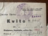 Smetoniniai Kauno m. savivaldybės ir kt dokumentai - nuotraukos Nr. 5