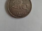 Lietuviška sena moneta - nuotraukos Nr. 2