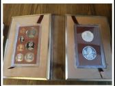 Monetos Cook i.1973m, 7,5 ir 2,5 dollars sidabras