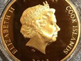 Moneta cook islands 2012m 5 dollars cu-ni 65mm - nuotraukos Nr. 2