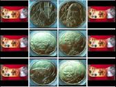 Monetos new zealand 2003m 50 centu 6 vnt