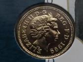 Moneta UK 1999m. 1 svaras, cu-ni - nuotraukos Nr. 2
