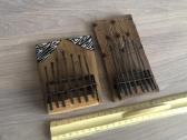 Senovinis Mbira shona afrikieciu instrumentas