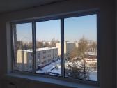 Plastikiniu, Aliuminiu langu, duru dazymas Objekte - nuotraukos Nr. 14