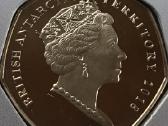 Moneta B.antarctic T. 2018m, 50 centu, cu-ni - nuotraukos Nr. 2