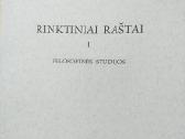 S. Šalkauskis. Rinktiniai raštai. I tomas