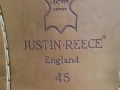 Batai"justin-reece"england 45 dydis odiniai - nuotraukos Nr. 2