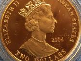 Moneta E.caribbean S. 2002m, 2 dollars, 2oz, cu-ni - nuotraukos Nr. 2