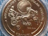 Moneta Gibraltar 2001m, 1 krona, cu-ni