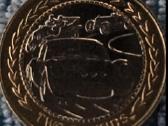 Moneta Isle of Man 1998m. 2 svarai, cu-ni