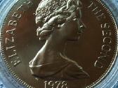 Moneta Ascension isl. 1978m 1 krona, cu-ni - nuotraukos Nr. 2