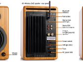 Audioengine A5+_bamboo_Tech - nuotraukos Nr. 8