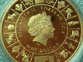 Moneta Tolelau 2016m, 1 dollar - nuotraukos Nr. 2