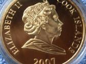 Moneta Cook isl, 2007m, 1 dollar, cu-ni - nuotraukos Nr. 2
