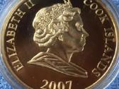 Moneta Cook isl, 2007m, 1 dollar, cu-ni - nuotraukos Nr. 2