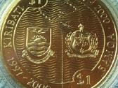Moneta Kiribati Samoa 2000m, 1 dollar - nuotraukos Nr. 2