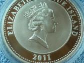 Moneta Niue isl, 2011m, 1 dollar, cu-ni - nuotraukos Nr. 2