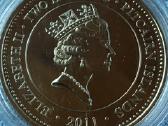 Moneta Pitcairn isl, 2011m, 2 dollars, cu-ni - nuotraukos Nr. 2
