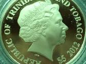 Moneta Trinidad & T. 2012m, 5 dollars, sidabras - nuotraukos Nr. 2