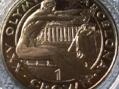 Moneta Gibraltar 1992m. 1 krona, cu-ni