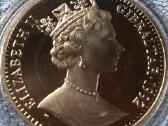 Moneta Gibraltar 1992m. 1 krona, cu-ni - nuotraukos Nr. 2