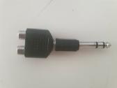 Perėjimas 2.5mm kištukas-2xrca lizdai 2.5mm Rca - nuotraukos Nr. 3