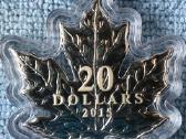 Moneta Canada 2015m. 20 dollars, sidabras