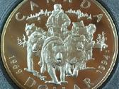 Monetos Canada 1994m. 1 dollar, sidabras(.925)