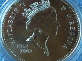 Moneta Canada 2002m. 1 dollar, sidabras Bu - nuotraukos Nr. 2
