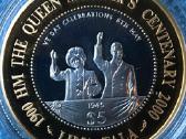 Moneta Tokelau 2000m. 5 dollars, sidabras(.925)