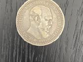 Sidabrinis rublis Caro Aleksandro III 1894m.