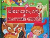 Knygutė vaikams "Apie paiką ožį ir katytės grožį"