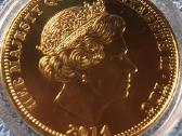 Moneta Tdc 2014m. 1 krona, cu-ni - nuotraukos Nr. 2