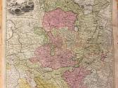 Antikvarinis Vokietijos žemėlapis 1761 metų