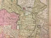 Antikvarinis Vokietijos žemėlapis 1761 metų - nuotraukos Nr. 5