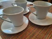 Porcelianiniai puodeliai 4 vnt kavai Espresso