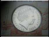 Moneta Guernsey 2004m. 5 svarai, cu-ni - nuotraukos Nr. 4