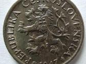 Čekoslovakija 1 krona 1947 (xf) - nuotraukos Nr. 2
