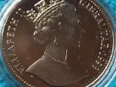 Moneta Gibraltar 1998m, 1 krona, cu-ni - nuotraukos Nr. 2